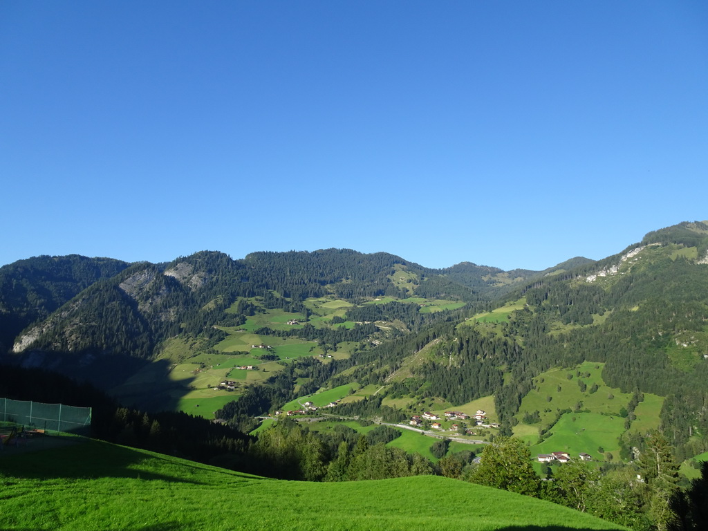 genieten van de berglucht