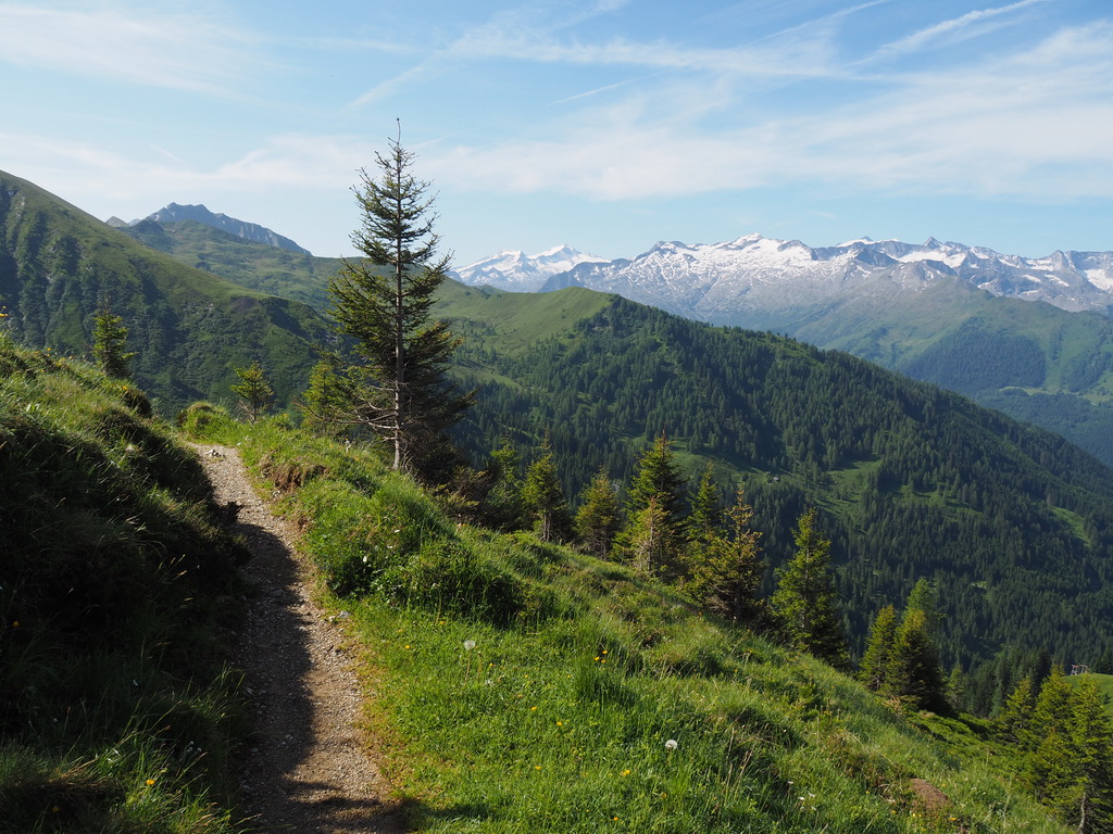 wandelpad bij Draugstein